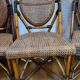 Chaises bistrot rotin