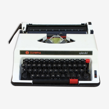 Olympia splendid  – machine à écrire vintage