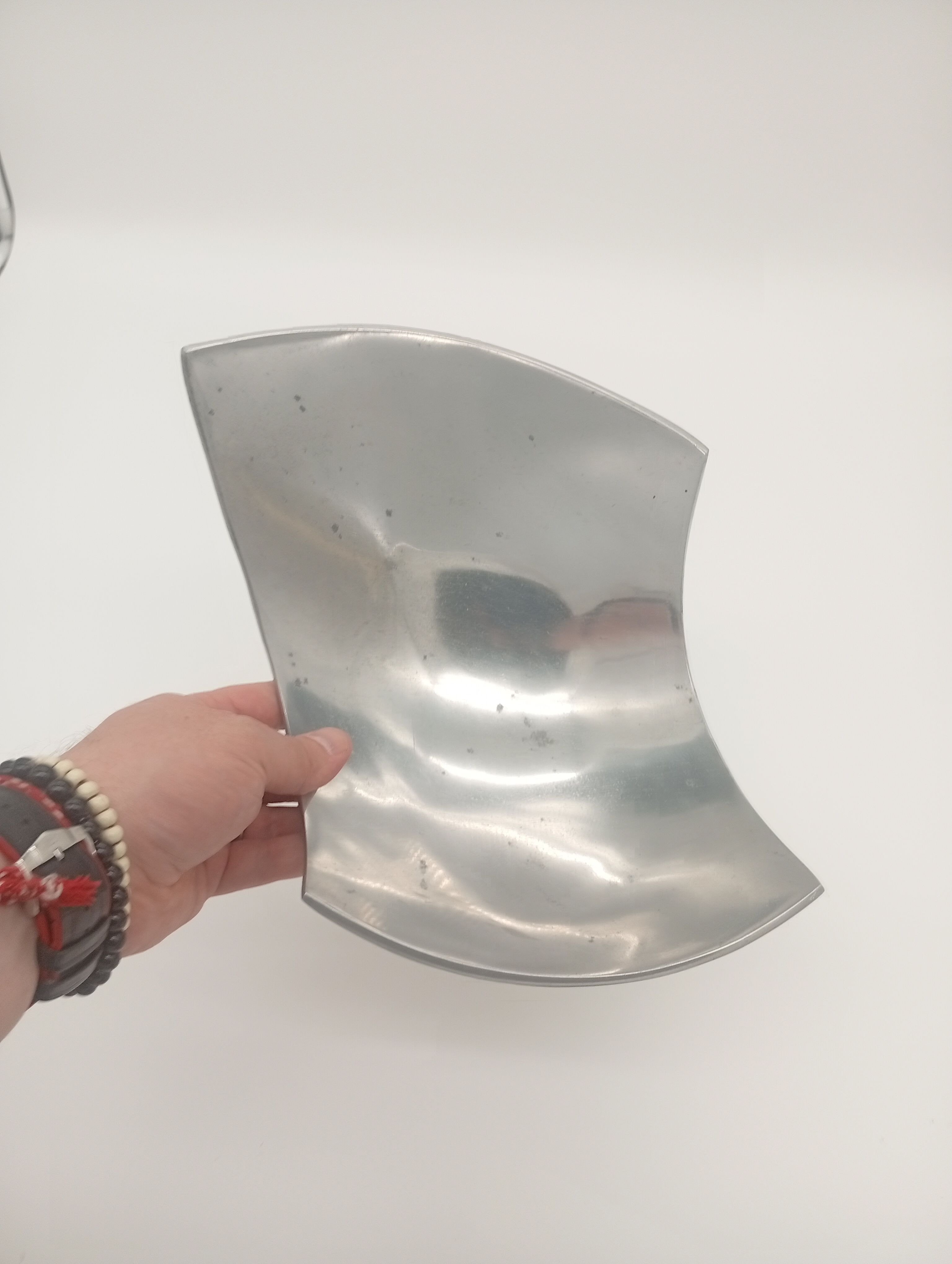 Vintage Coupe Post-Modernist Aluminium 1980s minimalist design