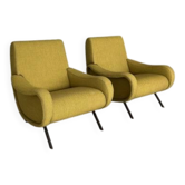 Pair of Cassina 720 Lady armchairs - Marco Zanuso - Excellent condition