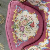 Paire de fauteuils de style Louis XV
