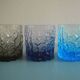 6 vintage whisky glasses Geoffrey Baxter Whitefriars