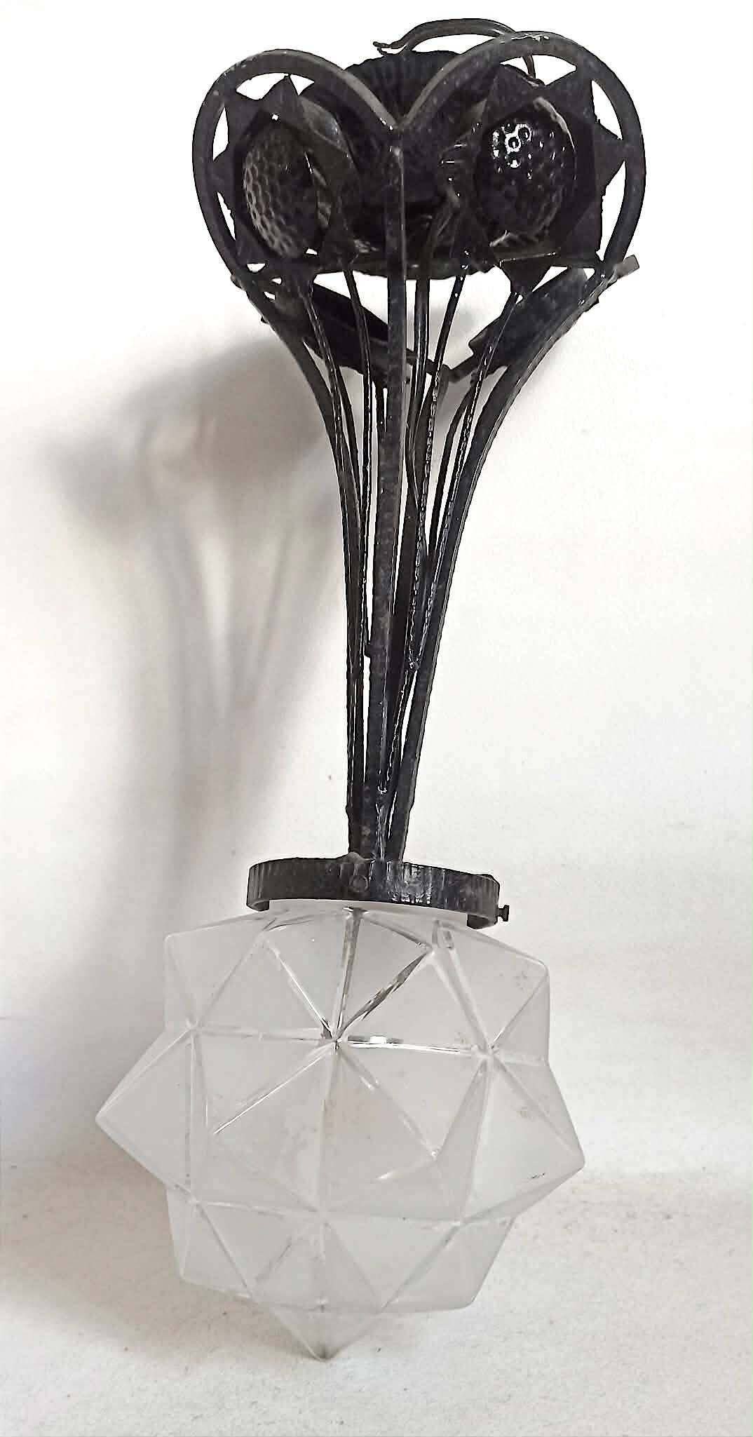 Art Deco Suspension Height 45 cm