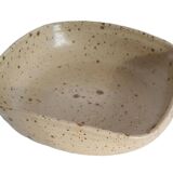 Pyrite stoneware dish