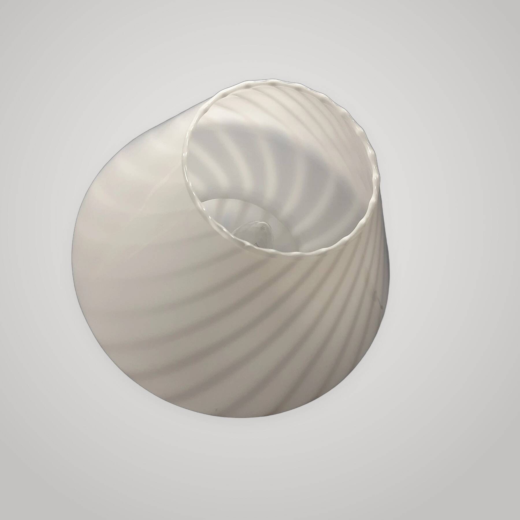 Lampe De Table Design Champignon En Verre De Murano Spirale Vintage Années
