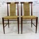 A pair of chairs by rudolf frank for lucas schnaidt, germany 1962