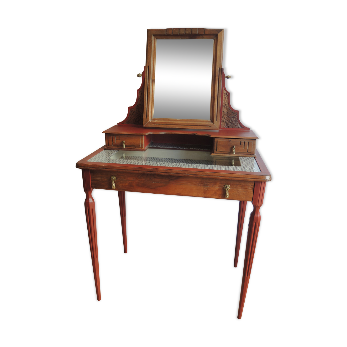 Toilet table and matching chair