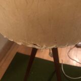 Scandinavian tripod floor lamp with 60s lampshade