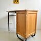 Vintage S22 Mobilor boarding school desk / J. Hitier