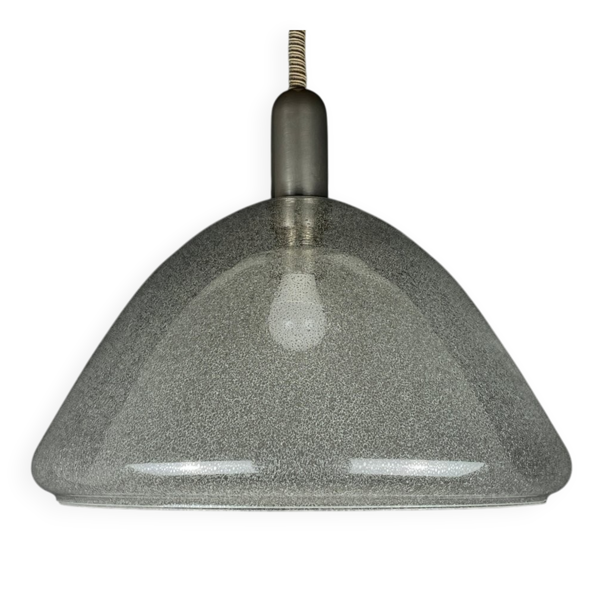Murano pendant lamp attributed to Carlo Nason for Mazzega, Italy, 1960s.