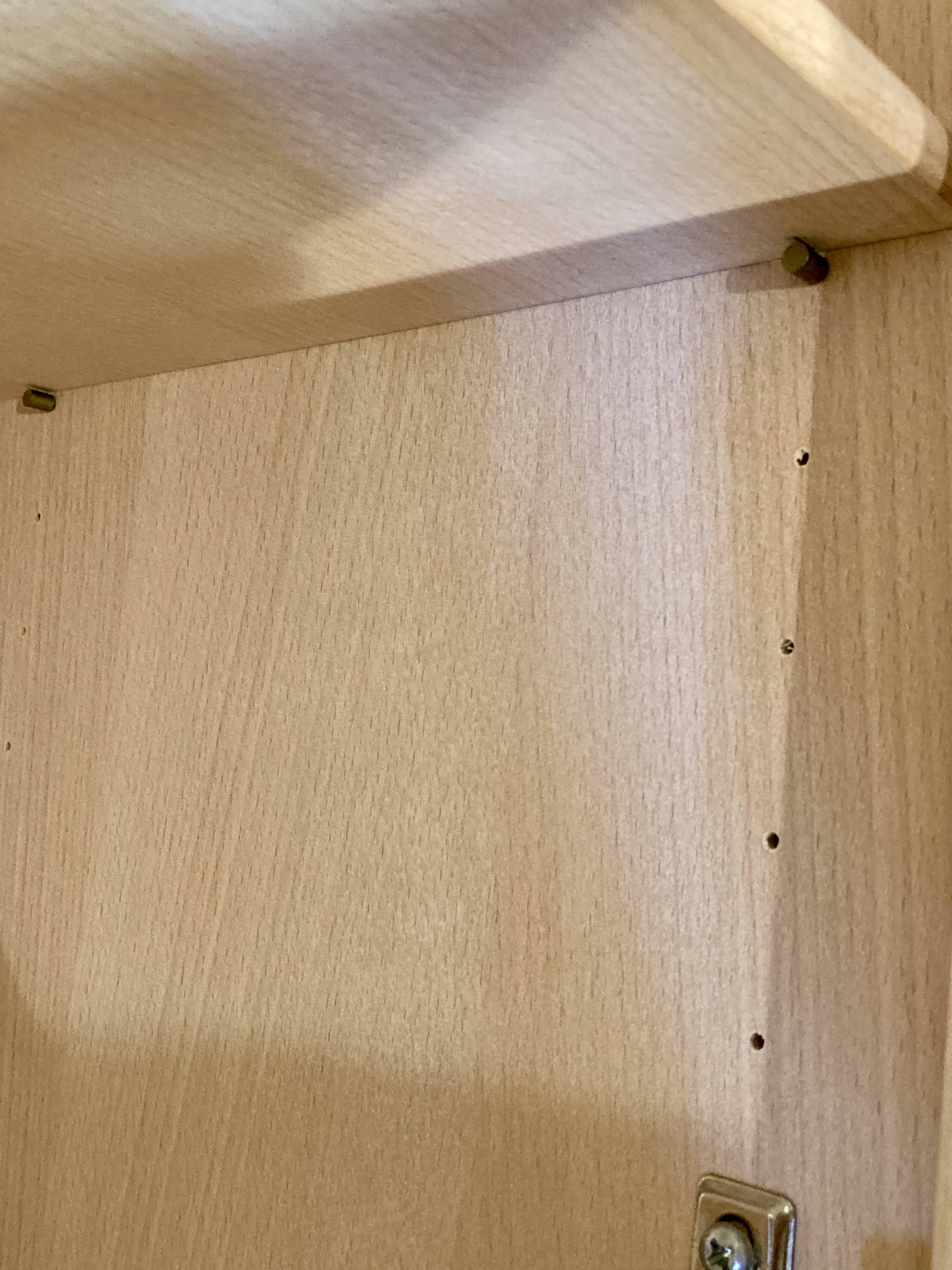 Modular solid beech sideboard "Ditlev Karsten" Scandinavian design.