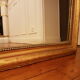 Mirror Louis Philippe doré 85x124cm