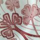 Pair of flat plates Lunéville model Lucien – Clover decoration early 20th century