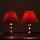 Teardrop Table Lamps by Hugo Asmussen, 1970s, Set of 2