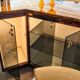 Willy Rizzo Bar Cabinet in Rosewood and Marble, Italy, 1970s