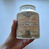 Lot of ceramic pots Felix Potin