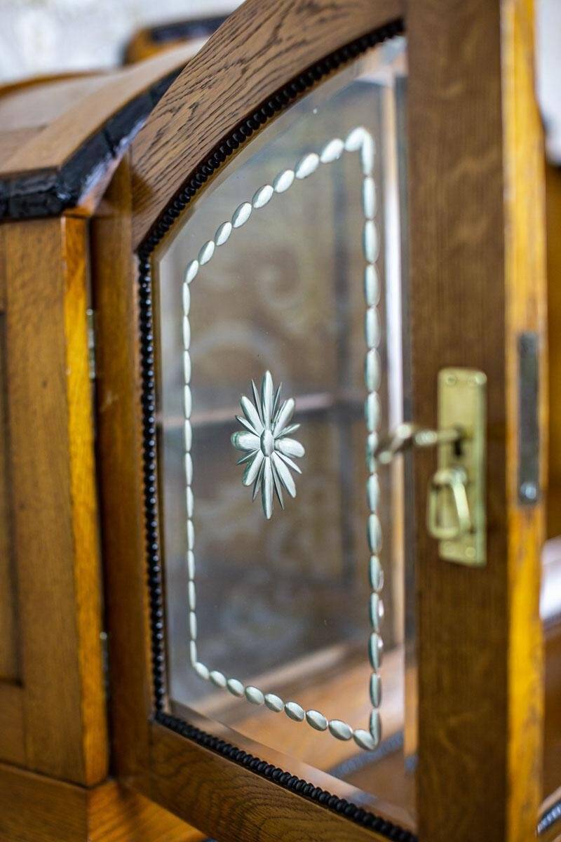 Art Nouveau Sideboard with Oak, 1890s