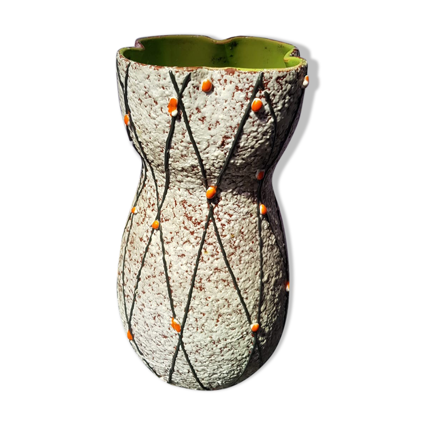 Old ceramic vase