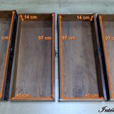 Walnut Commode by P. Guinand-Leglas, Renaissance style – 1920