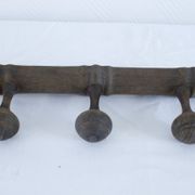 Vintage wooden coat rack