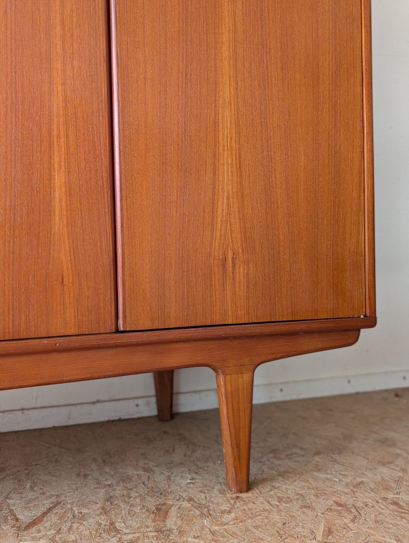Scandinavian teak wardrobe, 1960s.