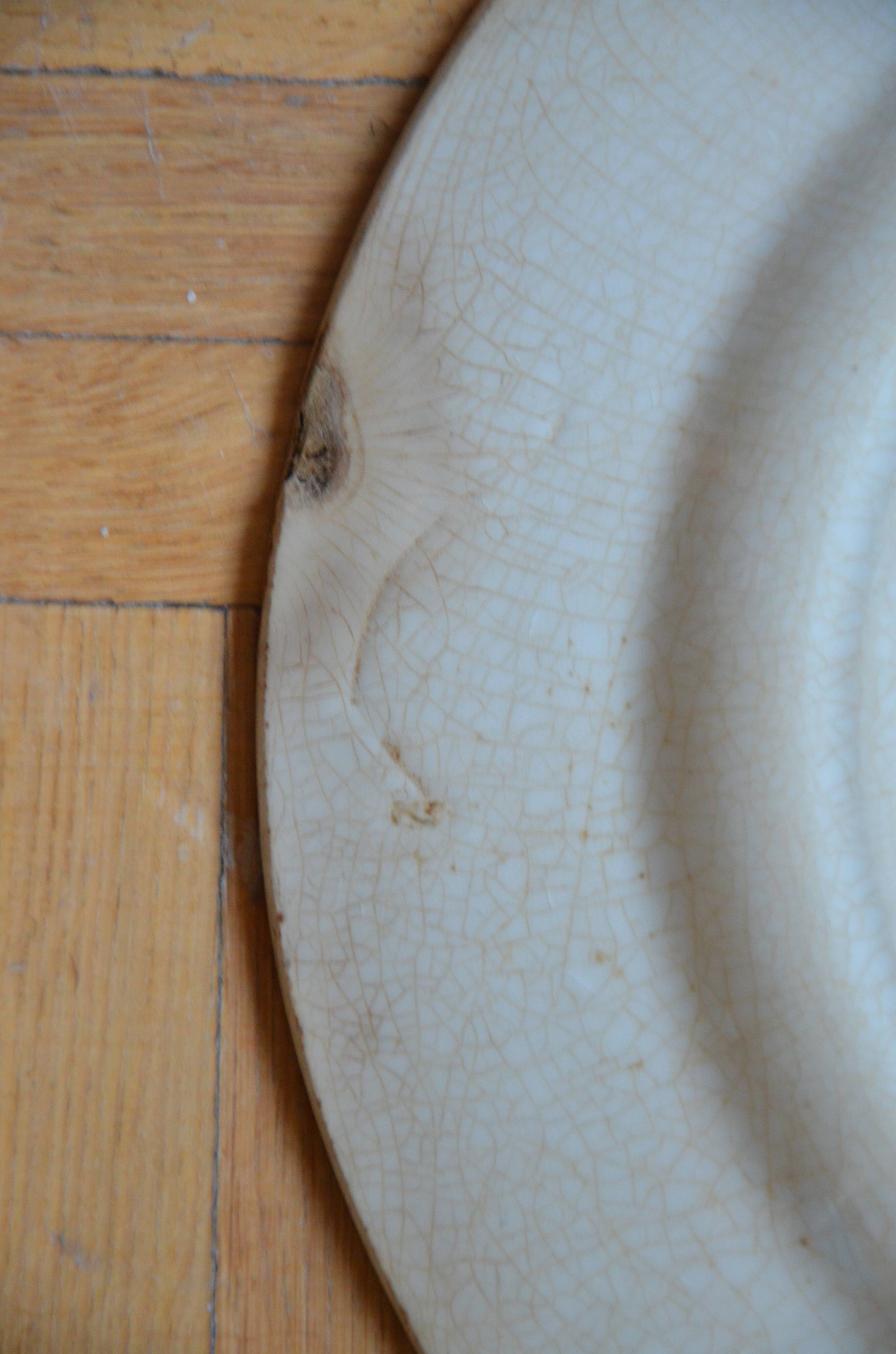 Lot of 2 plates Creuil Montereau