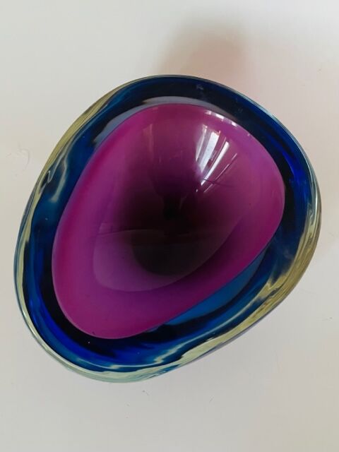 Murano glass ashtray, Galliano Ferro