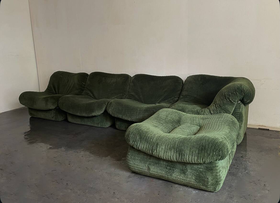 Canapé modulable vintage