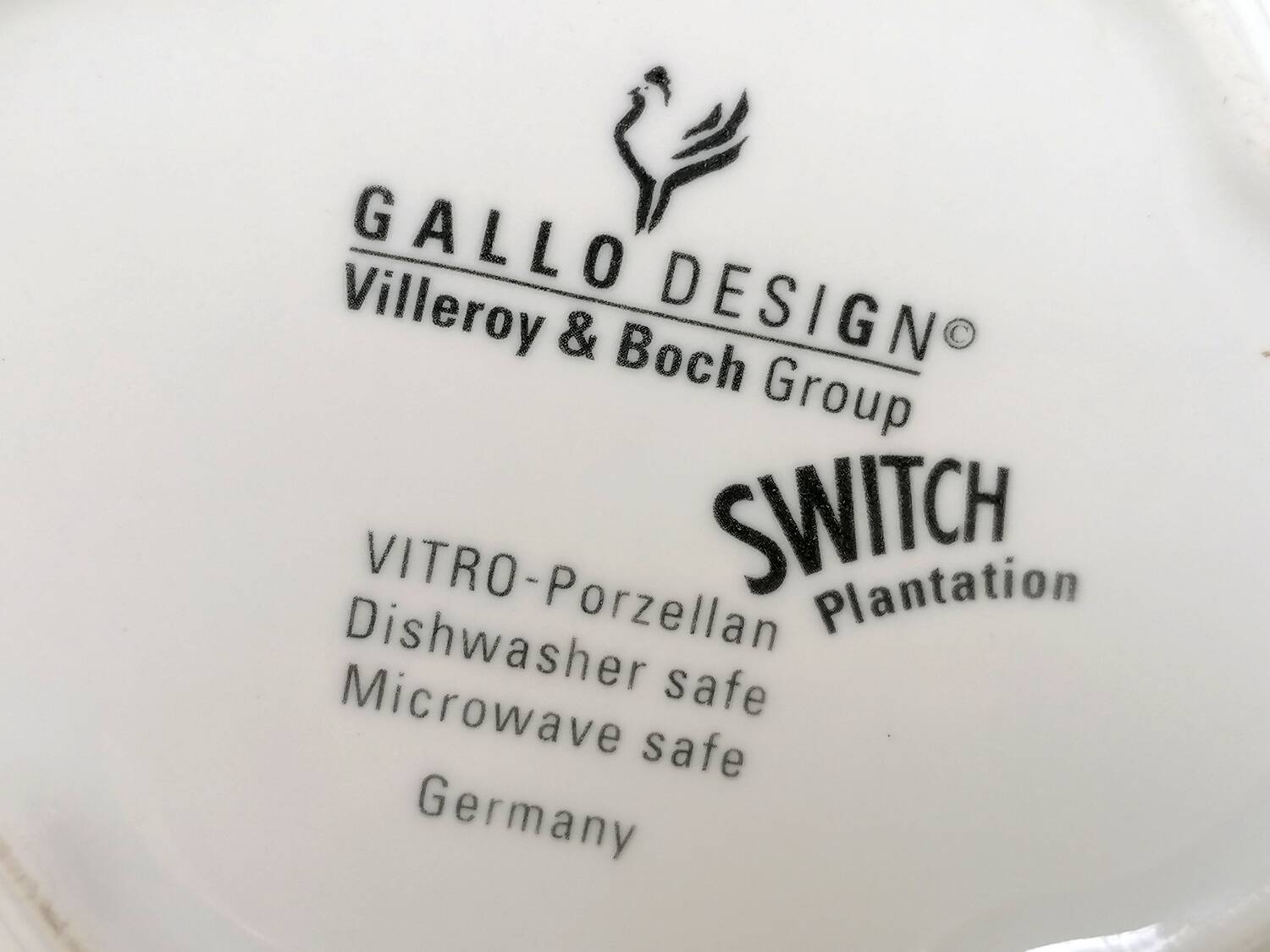 Villeroy and Boch milk jug Plantation collection
