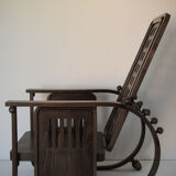 Fauteuil en bois Josef Hoffmann 'Sitzmaschine' edition inconnue
