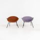 Paire de chaises « Balloon » de Hans Olsen pour Lea Design (Danemark, années 1950).