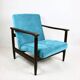 Fauteuil Blue Ocean GFM-142 attribué à Edmund Homa, années 1970