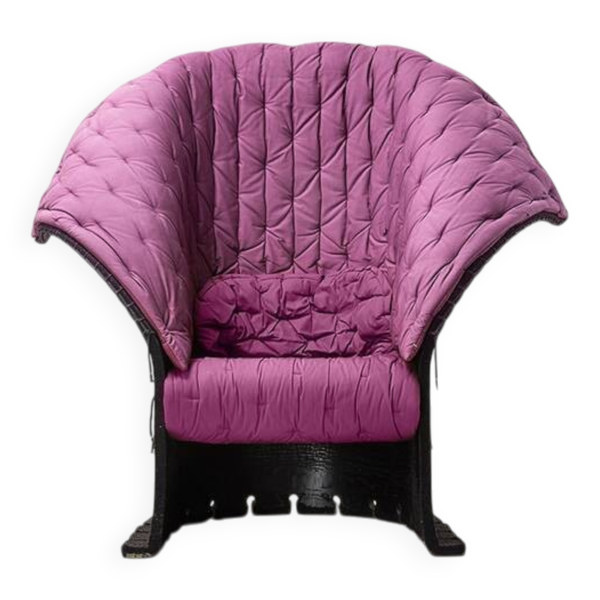 Fauteuil lounge Gaetano Pesce I Feltri pour Cassina Italie 1987