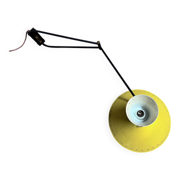 Diabolo wall lamp, René Mathieu, Maison Lunel, 1950s