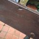 Banc de jardin pied fonte