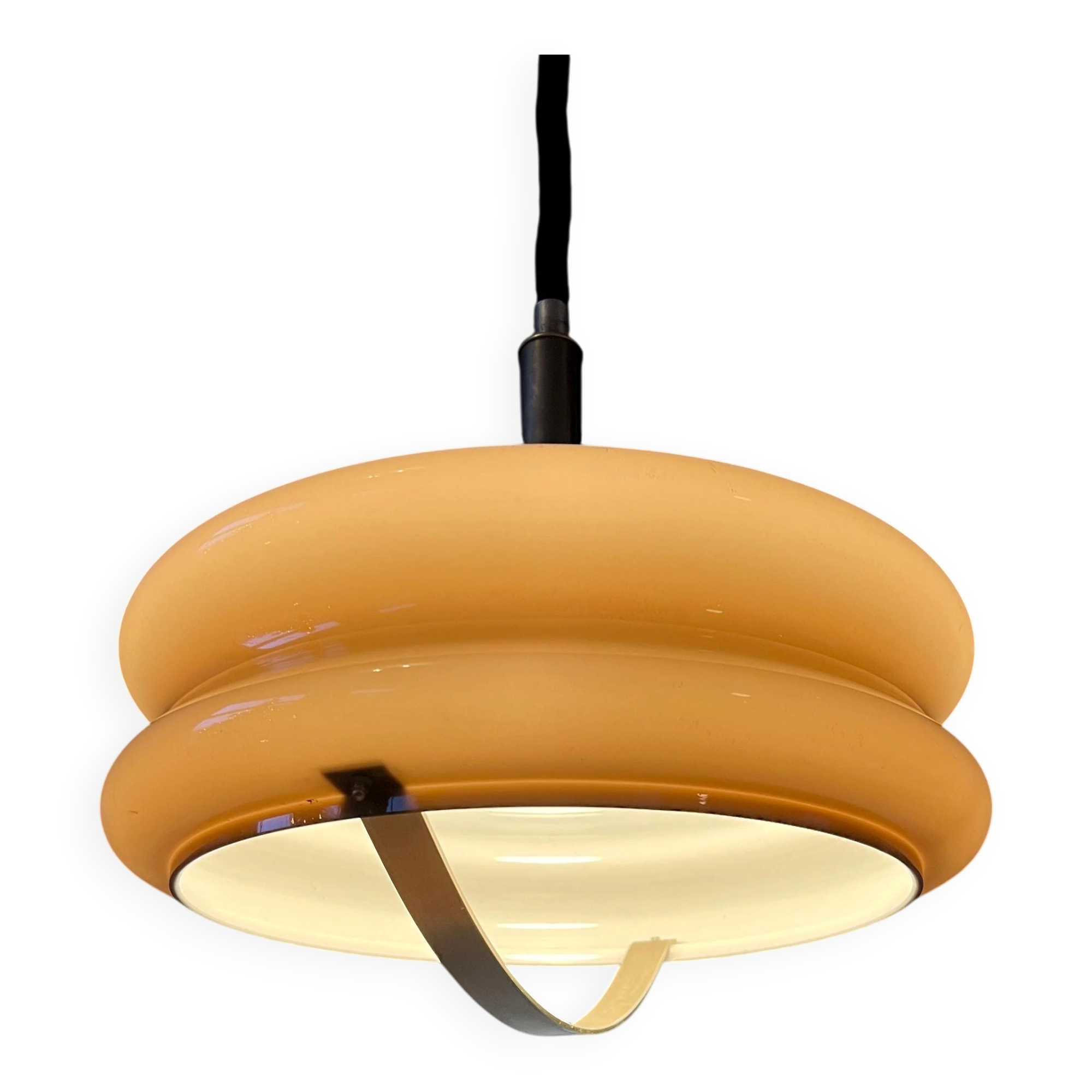 Suspension vintage Space Age en acrylique Herda