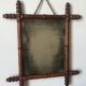 Mirror to mercury with bamboo frame 24x30cm
