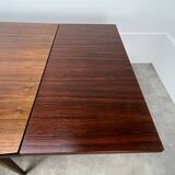 Table scandinave extensible en palissandre 1960