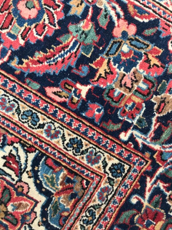 Former carpet Kashan Iran 135 X 198 CM