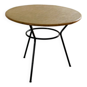 Table basse tripode revêtement