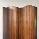 Wooden designer screen - Baumann by SNSA - circa 1950