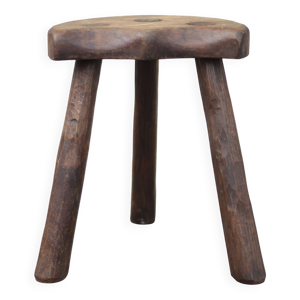 Tabouret tripode vintage - travail