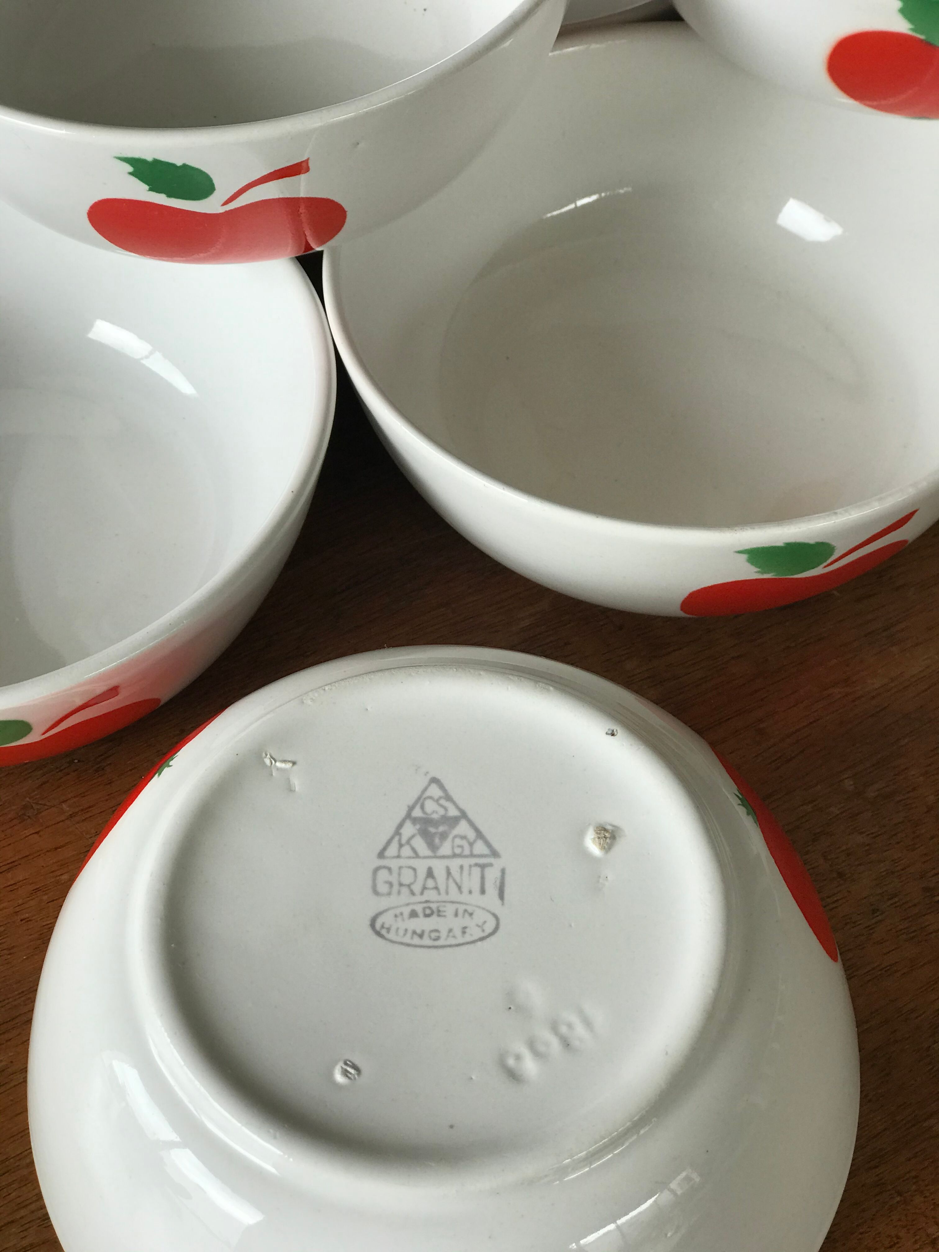 Vintage bowls