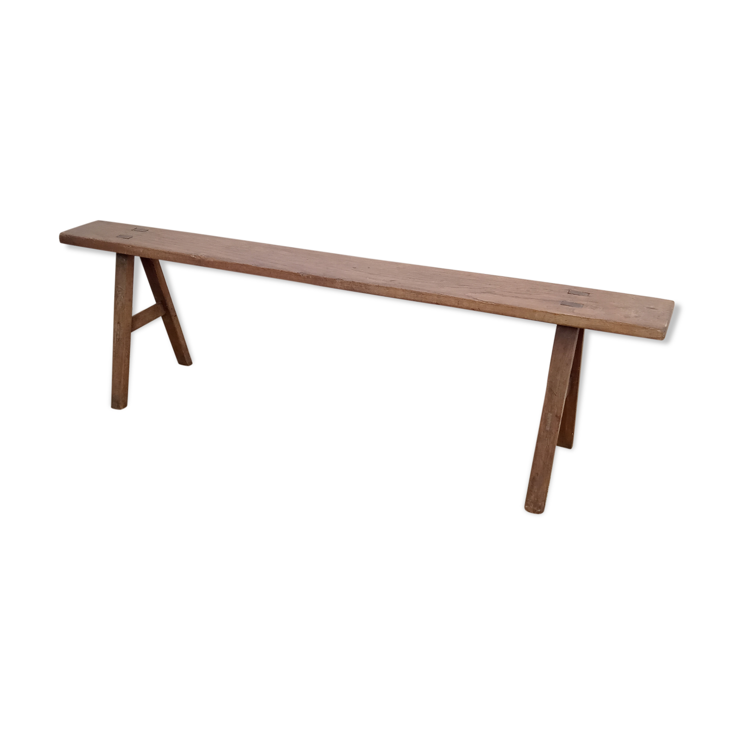 Oak farm bench