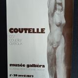 Exhibition poster Autographed cutter