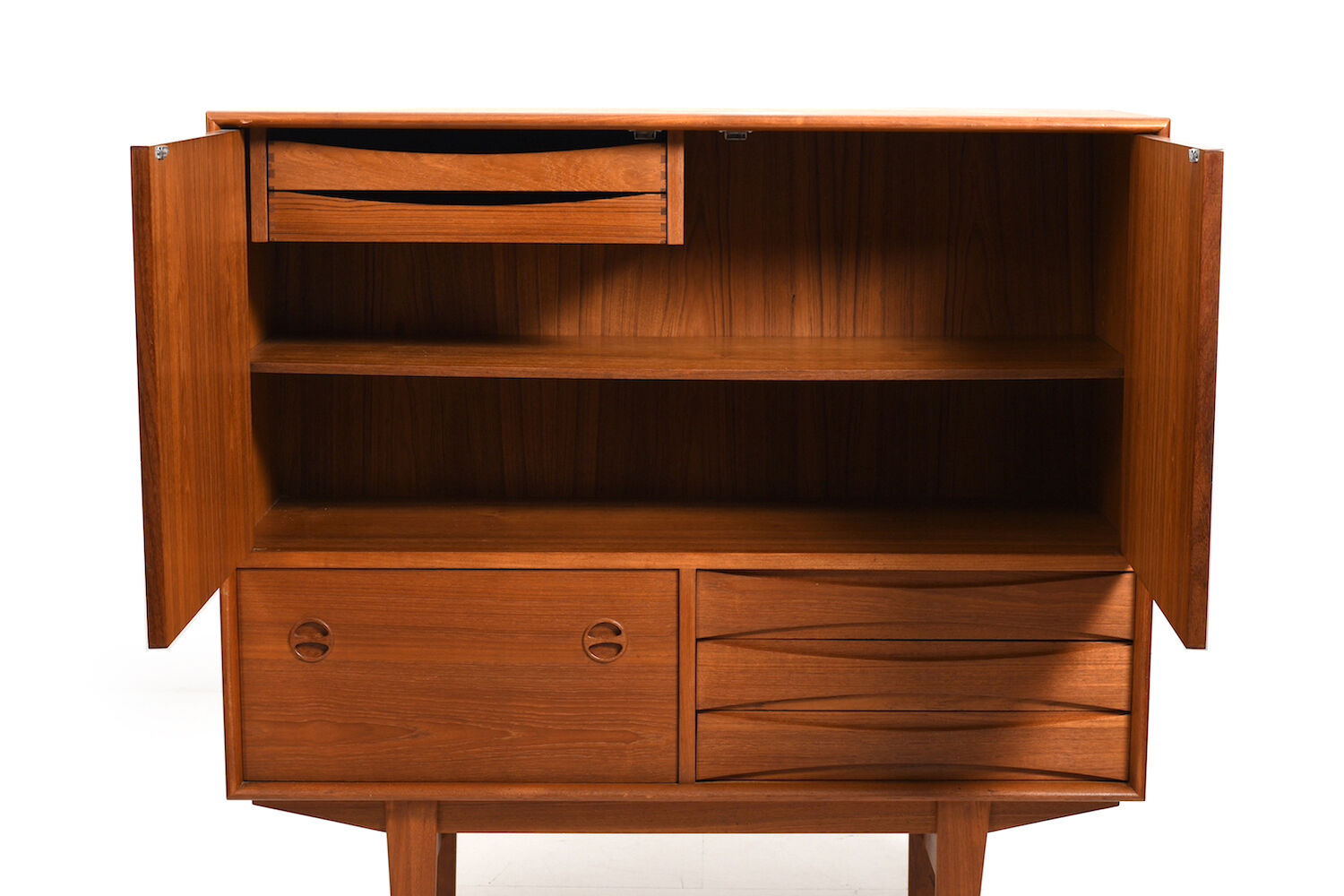 Fine Danish Teak Cabinet by N.C.Møbler 1960s