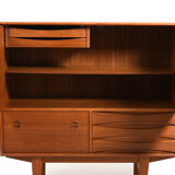 Cabinet en teck danois fin par N.C.Møbler Années 1960