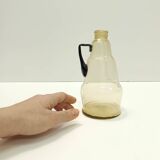 Straw Colored Murano Glass Pitcher Vase attr. to Vittorio Zecchin, Italy