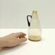 Straw Colored Murano Glass Pitcher Vase attr. to Vittorio Zecchin, Italy