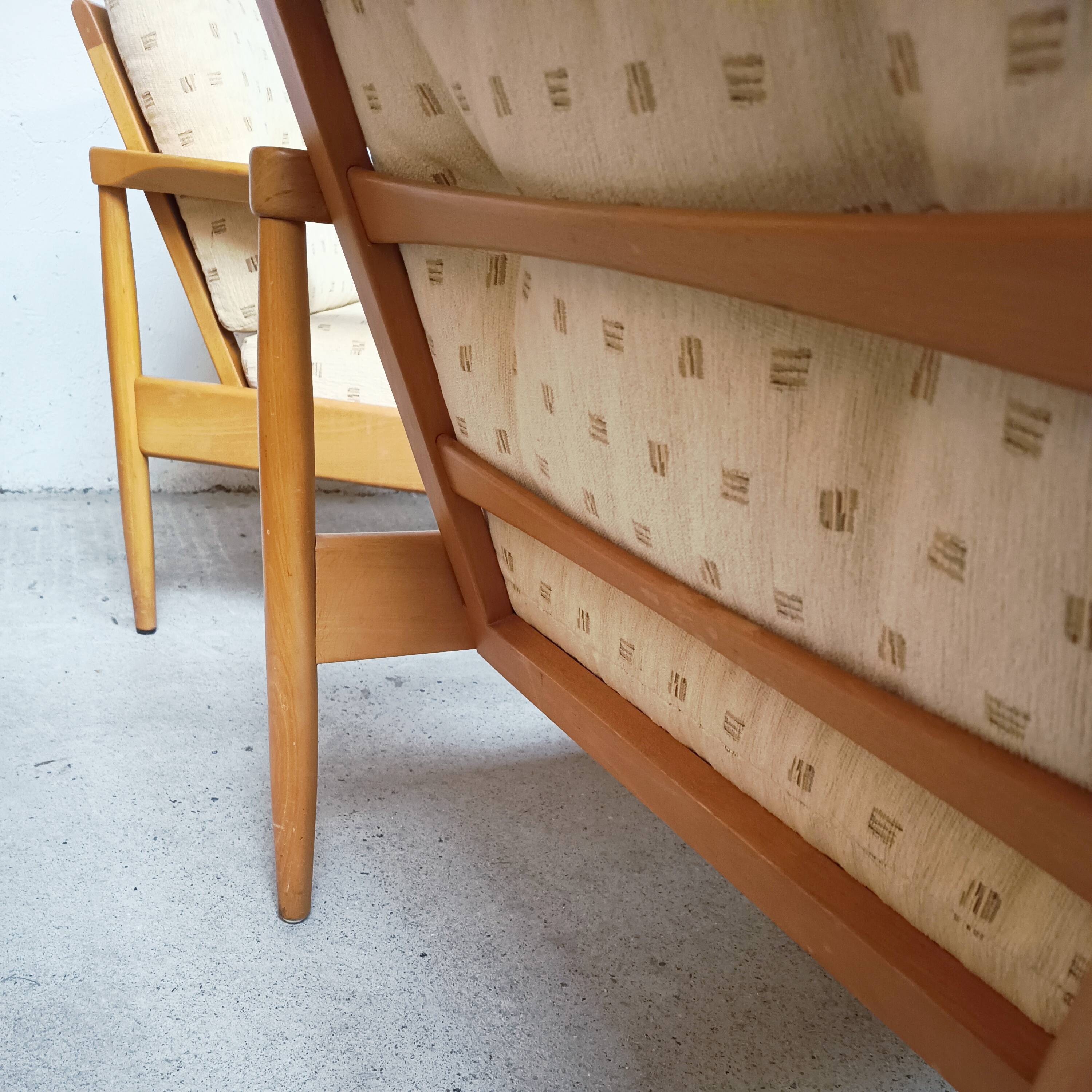 Paire de fauteuils scandinaves, 1960